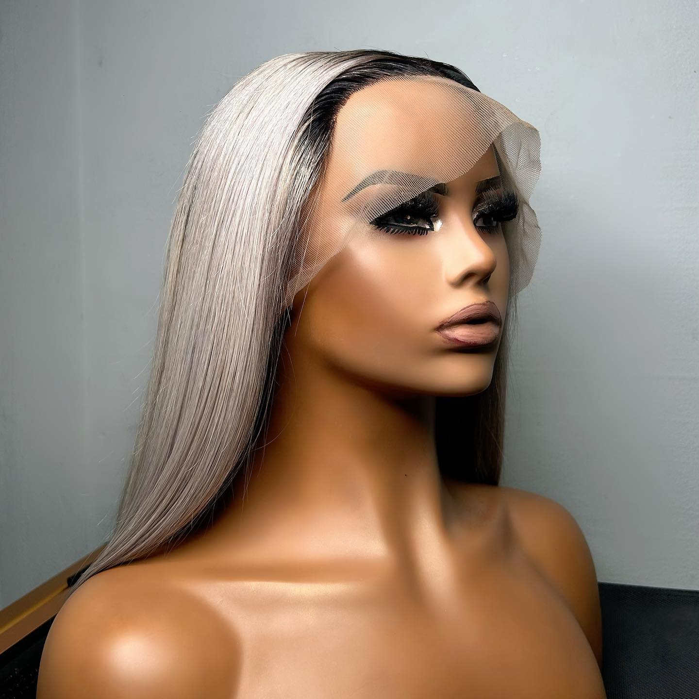 1B Grey Straight 16